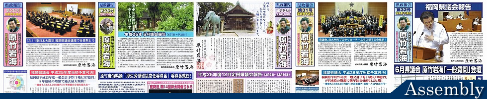 はらたけ　県政報告集